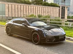 2021 Porsche Panamera 2.9T, чёрный — фото 3