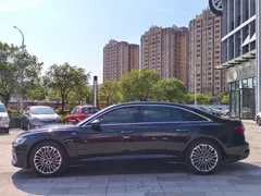 2022 Audi A6L 55 TFSI e quattro, чёрный — фото 7