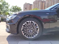 2022 Audi A6L 55 TFSI e quattro, чёрный — фото 9