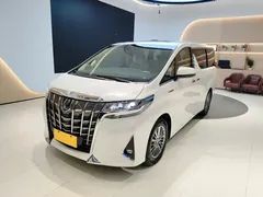 2020 Toyota Alphard Hybrid 2.5L Luxury, белый — фото 1