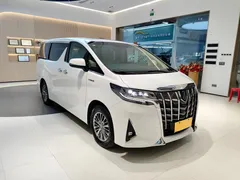 2020 Toyota Alphard Hybrid 2.5L Luxury, белый — фото 2