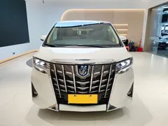2020 Toyota Alphard Hybrid 2.5L Luxury, белый — фото 3
