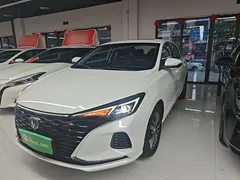 2021 Changan Eado PLUS 1.4T GDI DCT, белый — фото 2