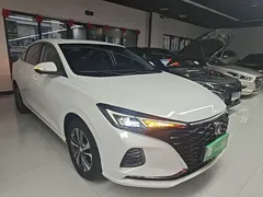 2021 Changan Eado PLUS 1.4T GDI DCT, белый — фото 4