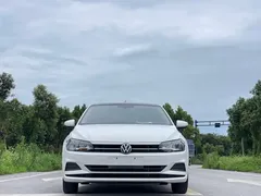 2021 Volkswagen Polo Plus 1.5L AT, белый — фото 2