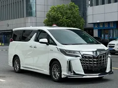 2021 Toyota Alphard Hybrid 2.5L Premium, белый — фото 2