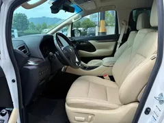 2021 Toyota Alphard Hybrid 2.5L Premium, белый — фото 9