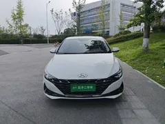 2022 Hyundai Elantra 1.5L CVT GLX Elite, белый — фото 3