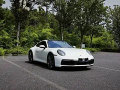 2020 Porsche 911 Carrera 3.0T, белый — фото 3