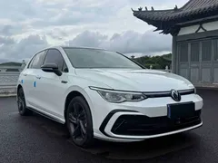 2023 Volkswagen Golf 280TSI DSG R-Line Lite, белый — фото 3