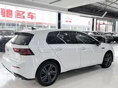 2021 Volkswagen Golf 280TSI DSG R-Line, белый — фото 18