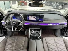 2023 BMW 7 735Li M, чёрный — фото 4