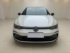 2021 Volkswagen Golf 280TSI DSG R-Line, белый — фото 2