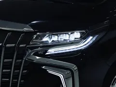 2020 Toyota Alphard Hybrid 2.5L Luxury, чёрный — фото 8