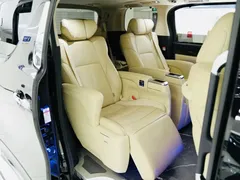 2020 Toyota Alphard Hybrid 2.5L Luxury, чёрный — фото 13