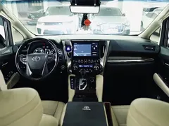 2020 Toyota Alphard Hybrid 2.5L Luxury, чёрный — фото 14