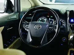 2020 Toyota Alphard Hybrid 2.5L Luxury, чёрный — фото 16