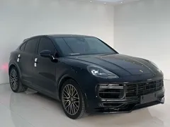 2023 Porsche Cayenne Coupé 3.0T Platinum Edition, чёрный — фото 1