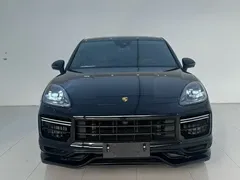 2023 Porsche Cayenne Coupé 3.0T Platinum Edition, чёрный — фото 2