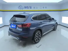 2021 BMW X1 xDrive25Li, синий — фото 3