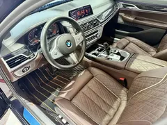 2021 BMW 7 Series 7 740Li M, чёрный — фото 7