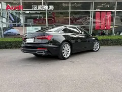 2022 Audi A6L 45 TFSI, чёрный — фото 4