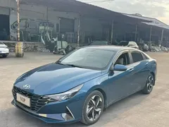 2021 Hyundai Elantra 1.5L CVT GLX Elite, синий — фото 1