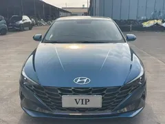2021 Hyundai Elantra 1.5L CVT GLX Elite, синий — фото 2