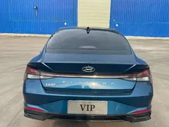 2021 Hyundai Elantra 1.5L CVT GLX Elite, синий — фото 4