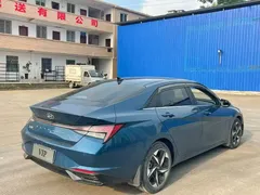 2021 Hyundai Elantra 1.5L CVT GLX Elite, синий — фото 5