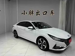 2022 Hyundai Elantra 1.5L CVT GLX Elite, белый — фото 3