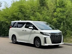 2021 Toyota Alphard Hybrid 2.5L Premium, белый — фото 3