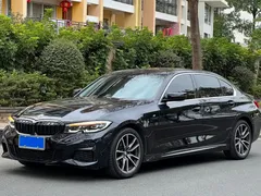 2021 BMW 3 Series 3 325Li M, чёрный — фото 1