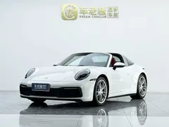 2022 Porsche 911 Targa 4 3.0T, белый — фото 1