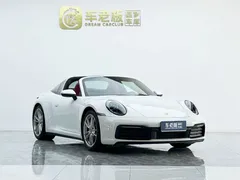 2022 Porsche 911 Targa 4 3.0T, белый — фото 3