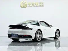 2022 Porsche 911 Targa 4 3.0T, белый — фото 4