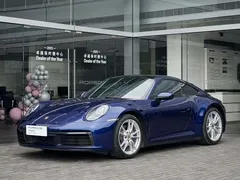 2020 Porsche 911 Carrera 3.0T, синий — фото 1