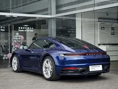2020 Porsche 911 Carrera 3.0T, синий — фото 3