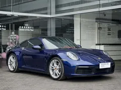 2020 Porsche 911 Carrera 3.0T, синий — фото 4