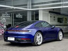 2020 Porsche 911 Carrera 3.0T, синий — фото 7