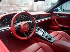 2020 Porsche 911 Carrera 3.0T, синий — фото 14