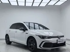 2023 Volkswagen Golf 280TSI DSG R-Line Lite, белый — фото 3