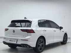 2023 Volkswagen Golf 280TSI DSG R-Line Lite, белый — фото 4