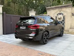 2021 BMW X3 M, чёрный — фото 4