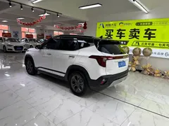2023 Kia Seltos 1.5L CVT Luxury, белый — фото 4