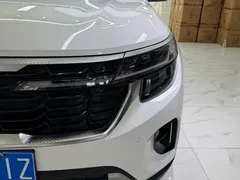 2023 Kia Seltos 1.5L CVT Luxury, белый — фото 9