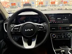 2023 Kia Seltos 1.5L CVT Luxury, белый — фото 17