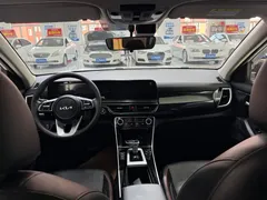 2023 Kia Seltos 1.5L CVT Luxury, белый — фото 20