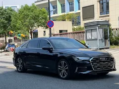 2022 Audi A6L 40 TFSI, чёрный — фото 1