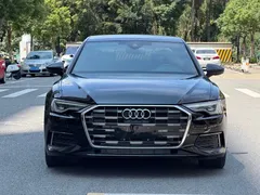 2022 Audi A6L 40 TFSI, чёрный — фото 2
